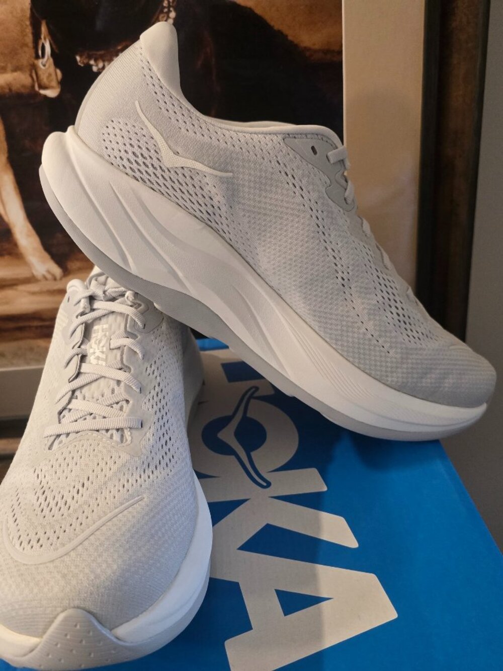 Hoka One One Rincon 4 Running Shoe Men’s Size 11 2E Wide Cosmic Grey NEW